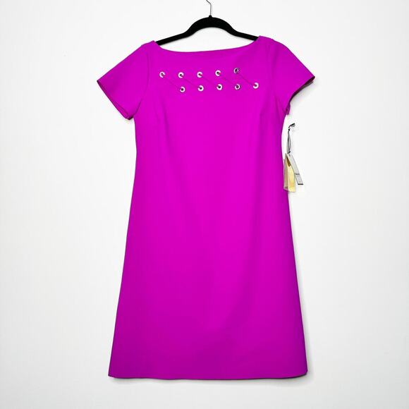 Chiara Boni Rosario Mini Dress in Petunia Size 42 / US 6 - Picture 1 of 9